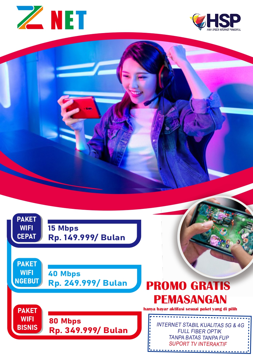 PAKET WIFI ZNET